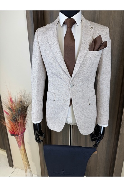 slim fit blazer erkek ceket