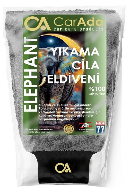 Elephant Mikrofiber Oto Yıkama Ve Cila Eldiveni