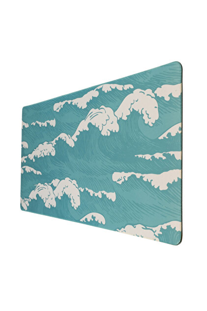 Kensei Japan Wave 90x40 Cm 5 Mm Gaming Oyuncu Mousepad XXL Büyük