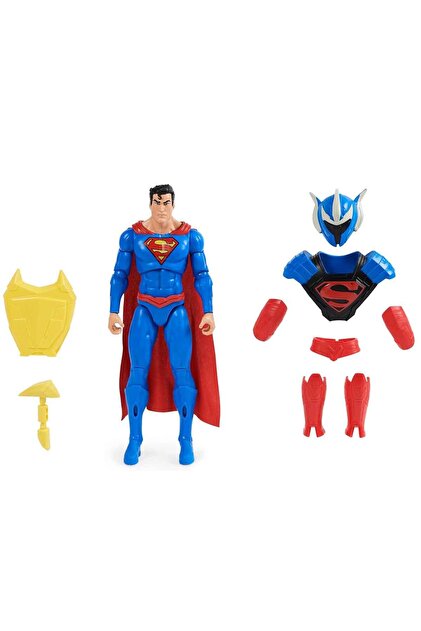 Superman Zırhlı Süper Kahraman Karakter Aksiyon Figürü 30 Cm