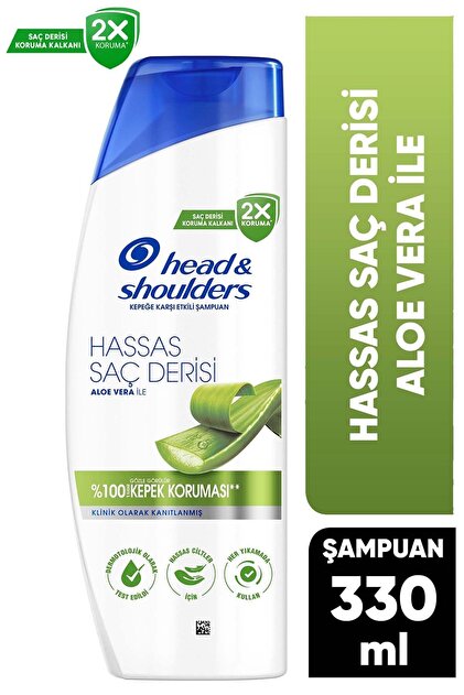 Head & Shoulders Head And Shoulders Hassas Sa Derisi Aloe Veral ampuan  330 ml - Fiyat, Yorumlar
