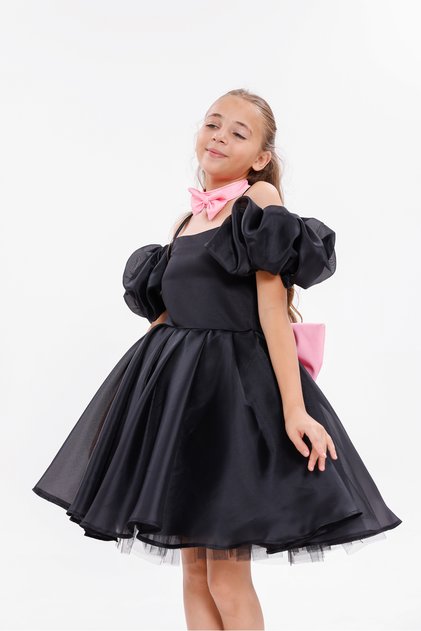 Eylül Elif Boutique Black Girl's Dress