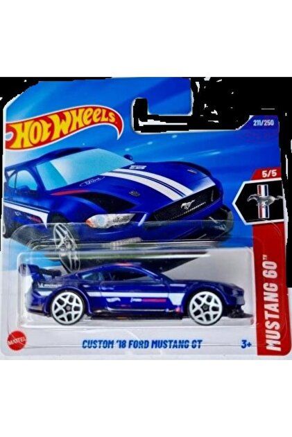 HOT WHEELS Tekli Arabalar Custom '18 Ford Mustang GT HYY94