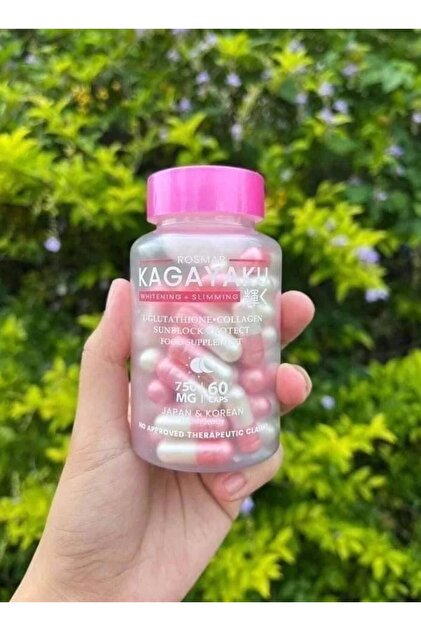 ROSMAR Kagayaku Whitening Slimming Food Supplement 60 Capsules- Trendyol
