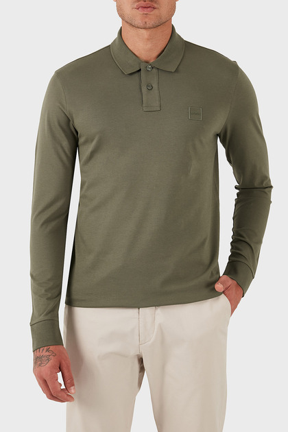 Pamuklu Slim Fit Düğmeli Polo Yaka Sweat Erkek POLO YAKA SWEAT 50507704 342