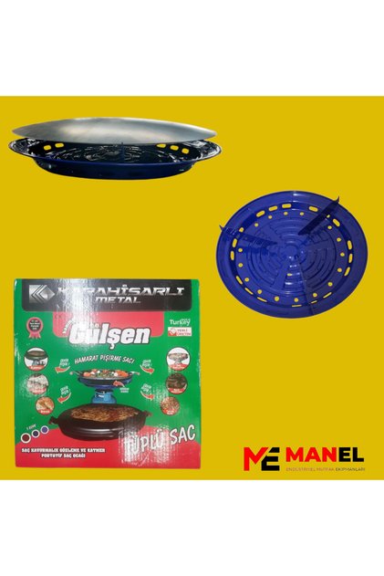 Tüplü Sac Ocak – Portatif Hamarat Pişirme Saçı Katmer, Gözleme, Yufka, Kavurma, Et & Balık