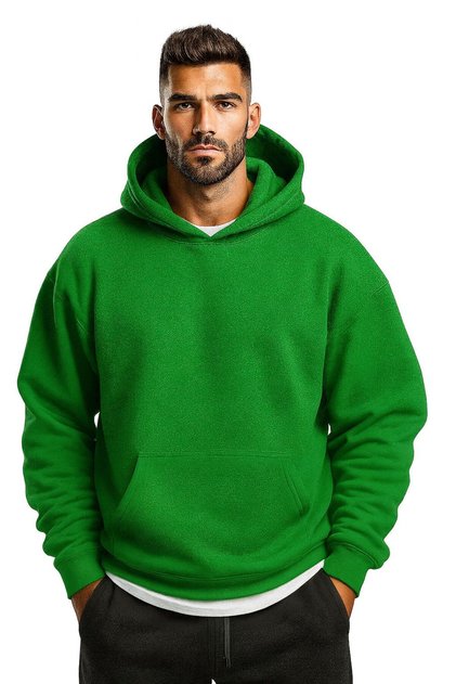 3-Ply Combed Cotton Unisex Hooded Sweatshirt