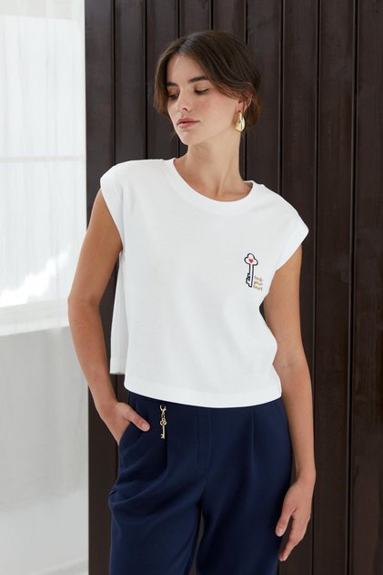 22328 T-SHIRT EKRU