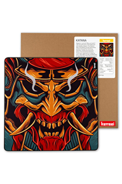 Kensei Half Oni Tiger 50x50 cm 4 mm Hybrid Gaming Espor Oyuncu