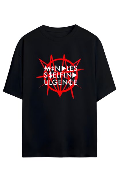 Mindless Self Indulgence Msi Unisex Oversized Cotton T-Shirt Specially Designed for Fans