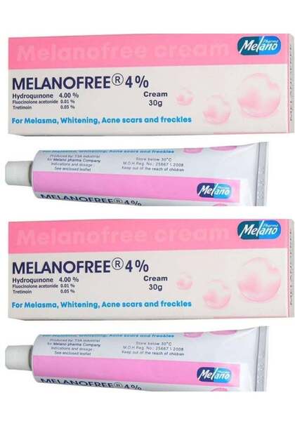MelanoFree Cream 4% (Set of 2) 30X2 gm