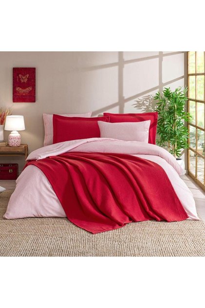 Double Bridal Set Bedspread Stripe