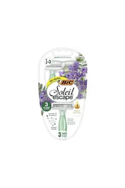 Aparat ras 3 lame Soleil Escape Lavanda & Eucalipt Blister 3 buc
