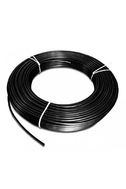 10x8mm PA Polyamid Kemik Hava Hortumu -siyah- 10 Metre