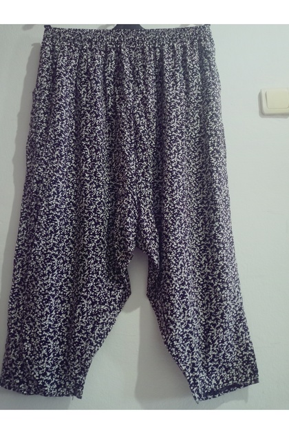 Viscose Print Fabric Floral Print Baggy with Pockets 100% Cotton