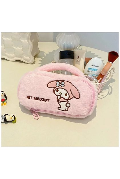Sanrio Kuromi Purple Pen Holder Bag Wallet Makeup Bag Quality Cute Gift