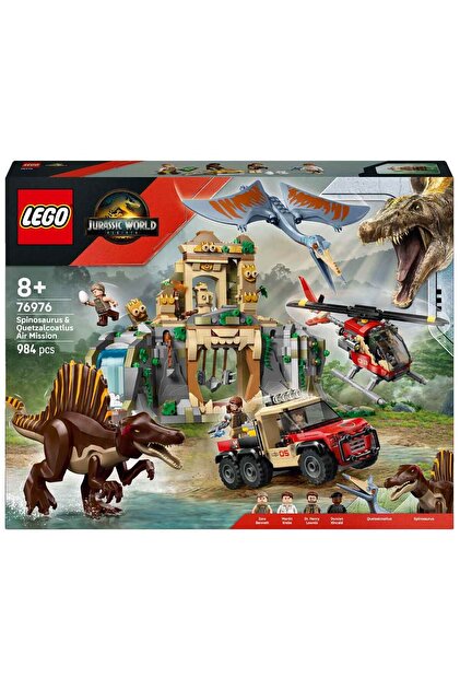 LEGO Jurassic World Spinosaurus ve Quetzalcoatlus Hava Görevi