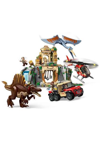 LEGO Jurassic World Spinosaurus ve Quetzalcoatlus Hava Görevi
