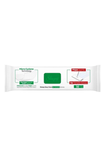 White Soap Additive 8-Layer 4 XLarge Mop Compatible Cleaning Cloth 50 Sheets