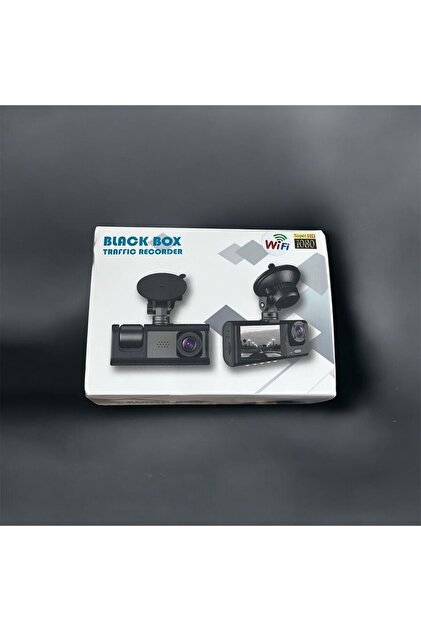 BLACK BOX 1080P Traffic Recorder Wifi'li Araç İçi Kamera 170 A+