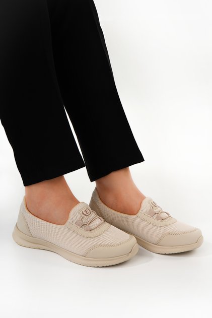 Blacksea Women's Ballet Flats Sports Walking Shoes Hajj and Umrah Shoes Lightweight Orthopedic Sole