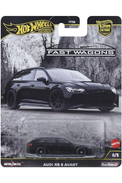 HOT WHEELS Premium Car Culture 2025 Fast Wagons - Audi RS 6 Avant