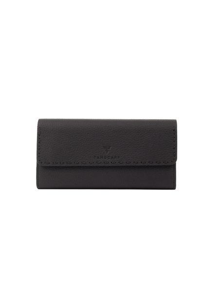 Genuine Leather Women's Wallet, with Phone Compartment | Icona 3205 Black