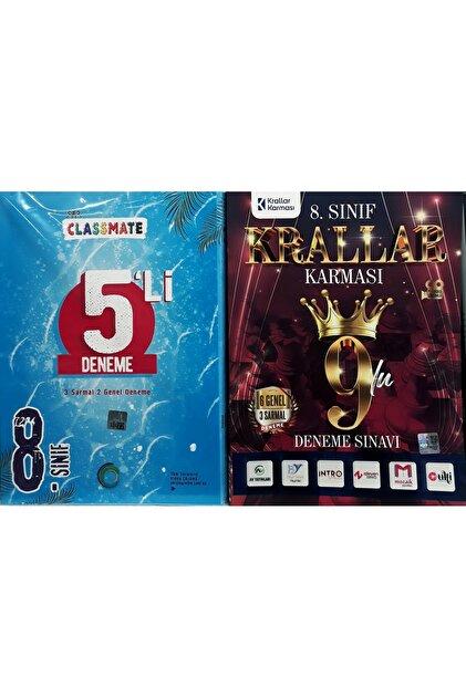 Okyanus Yayınları 2025-2026 8.sınıf LGS okyanus+krallar karması