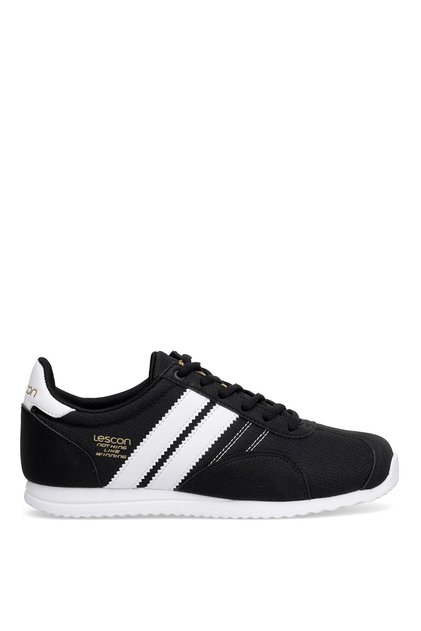 Nova Sneakers Unisex Black and White Sports Shoes.