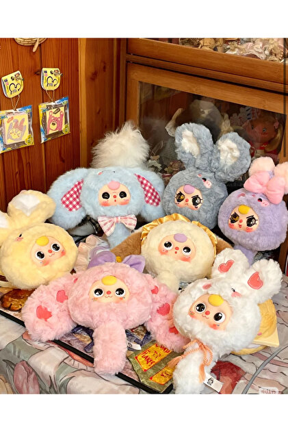 labubu sepeti Labubu Baby Three Magic Mirror Plush Blind Box