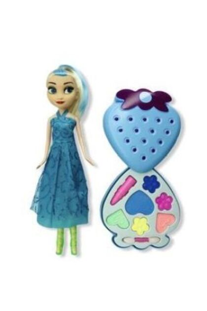 paraply Öğretici Oyuncaklar Karlar Ülkesi Elsa 2 Li Makyaj Seti