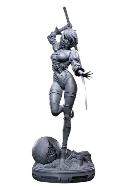 Premium YoRHa 2B Figürü | NieR: Automata Koleksiyonu