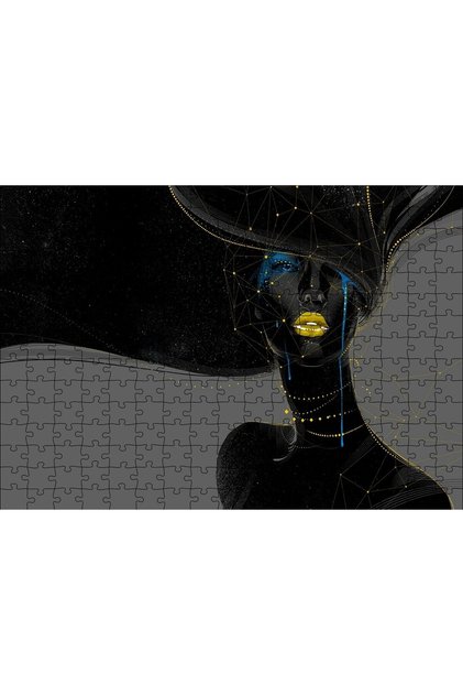 Cakasepetim Women and Constellations 120 Piece Puzzle Jigsaw Mdf (Wood)