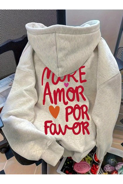 Oversize Hooded Sweatshirt – Casual and Stylish