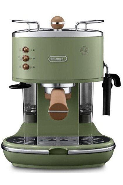 Espressor Icona Vintage ECOV 311.GR, 1100 W, 1.4 l (Green)