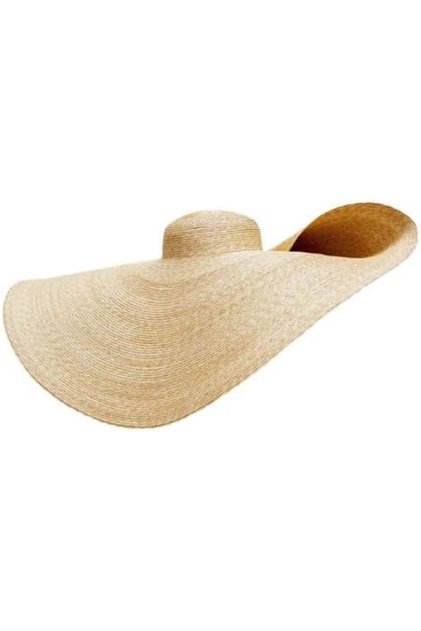 Oversized Fashion Straw Weaving Beach Sunshade Hat