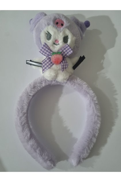 Makeup Crown Holding Bangs Kuromi