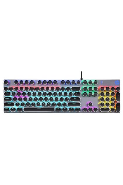 GK400Y Mekanik Gaming Oyuncu Klavyesi Brown Switch İngilizce Kahverengi
