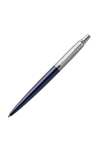 Jotter Metal Royal Blue Chrome Trim Ball Pen