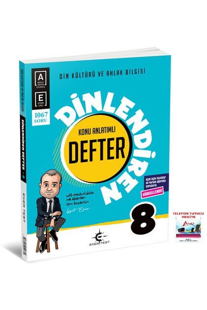 2025-2026 8. Sınıf LGS Din Kültürü Ve Ahlak Bilgisi Dinlendiren Defter Konu Anlatımı Güncel Müfredat