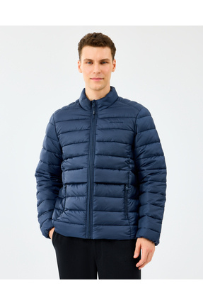 Skechers M Outerwear Padded Jacket Erkek Petrol Mont S232059-405