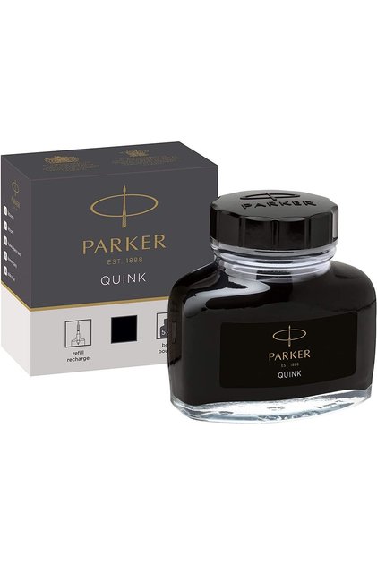 , Bottled Fountain Pen Ink, 57 ml - Black