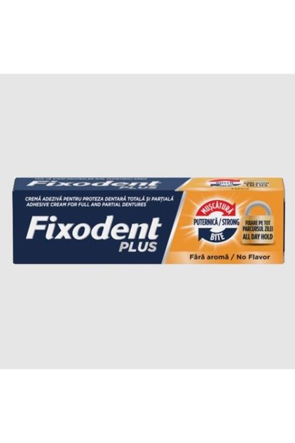 Crema adeziva pentru proteza dentara Plus Best Hold, 40g,