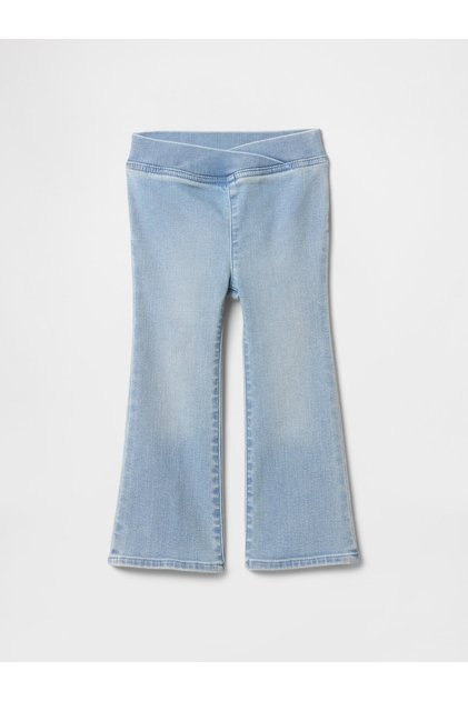 Kız Bebek Açık Mavi Denim Flare Jegging Pantolon