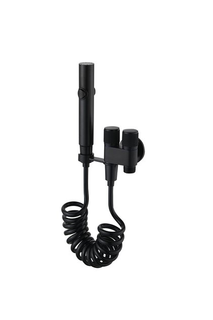 Robinet bideu TRENDY S, negru mat
