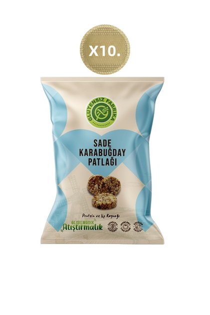 Mini Buckwheat Flakes 24 g X 10 Pieces (Gluten Free & Vegan)
