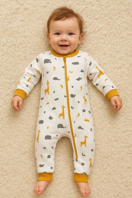 100% Cotton Lined Non-Fiber 1-2-3 Years Old Seasonal Baby Girl and Boy Sleeping Bag