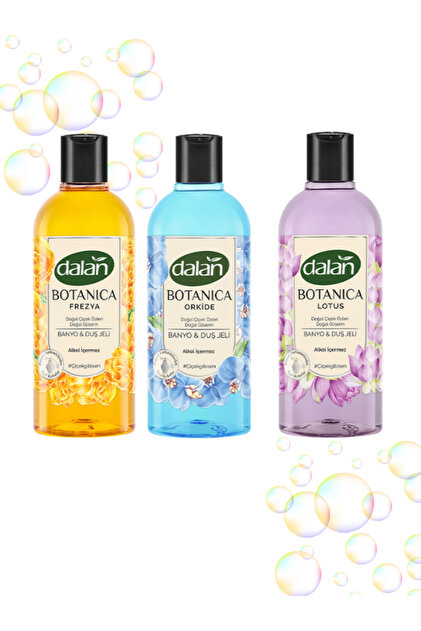 Dalan Duş Jeli Frezya-Orkide-Lotus 3x500ml - Fiyatı, Yorumları