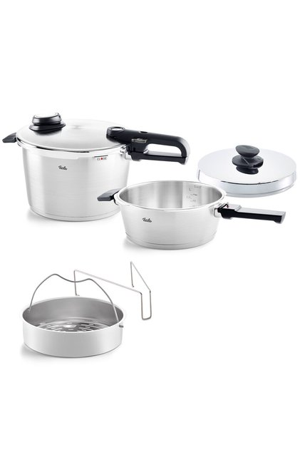 Vitavit® Premium 8+4 Litre Düdüklü Tencere Seti (Fissler Türkiye Garantili)