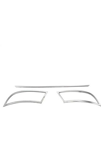 Genel Markalar Skoda Süper -b 2015> Krom Egzoz Çerçevesi 3 Parça